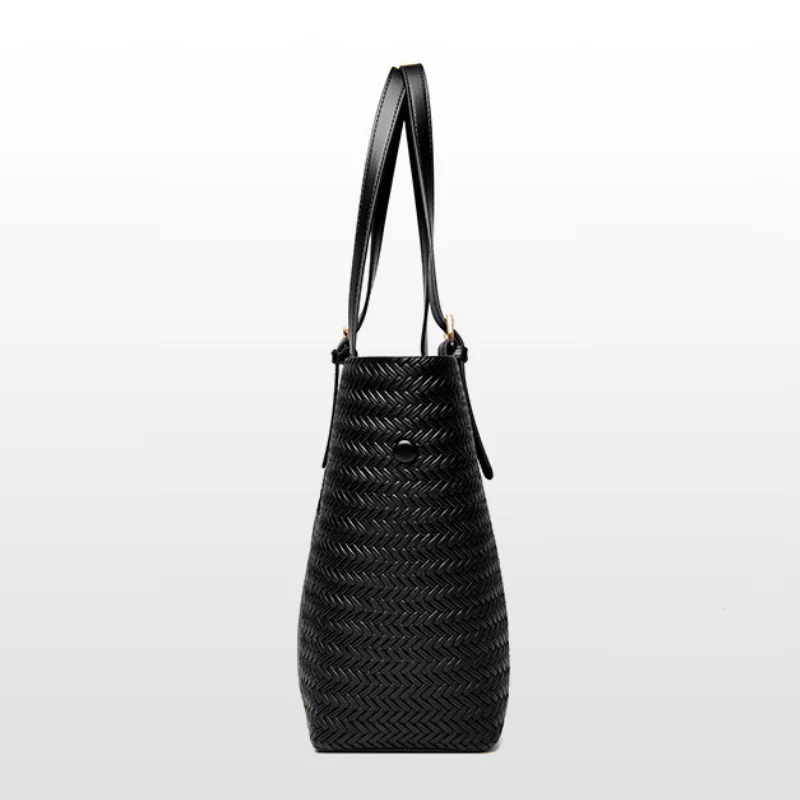 ToteVerse Woven Tote Bag for Women