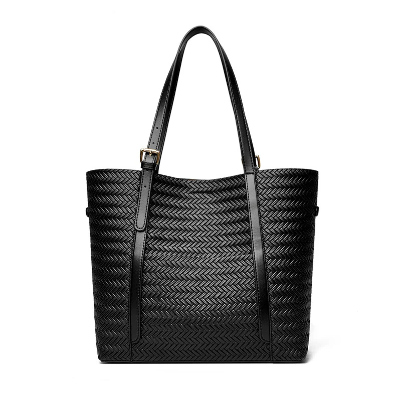 ToteVerse Woven Tote Bag for Women