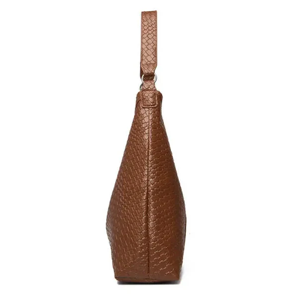 ToteVerse Embossed Elegance Tote Bag